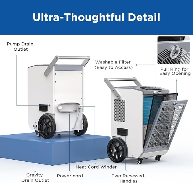 160 Pints Commercial Dehumidifier - Image 7