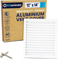 12x14 Inch Air Return Vent Cover Decorative – Premium Aluminum AC Vent Cover by LAMINAIRE