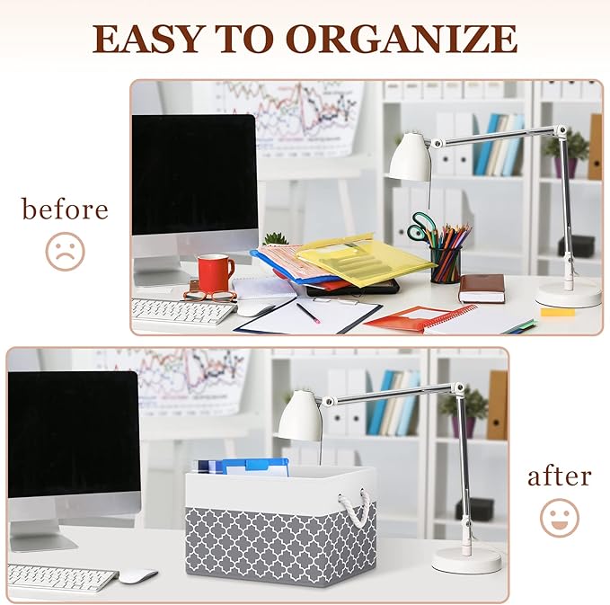 Storage Bin, Collapsible Storage Basket - Image 7