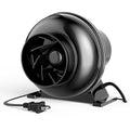 iPower 4 Inch Inline Duct Fan, 195 CFM Ventilation Fan, Exhaust HVAC Vent Blower by iPower
