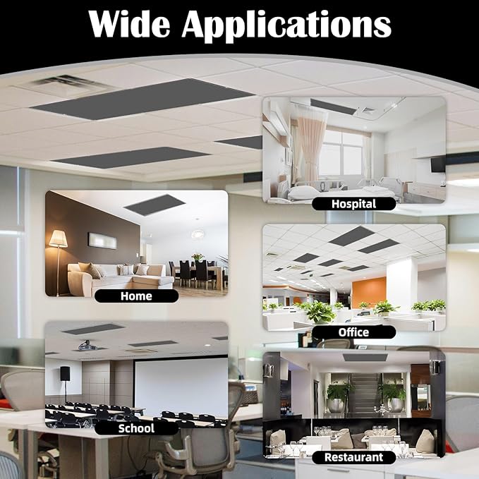 ANGSYLTH 8 Pcs Fluorescent Light Covers - Image 6
