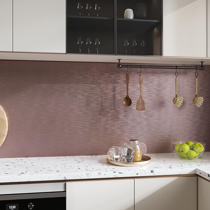 CRE8TIVE Rose Gold Stainless Steel Contact Paper - Image 4