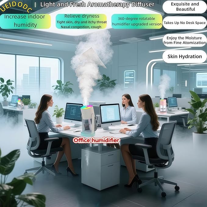 Bedroom Humidifier, USB Mini Portable Humidifier - Image 4