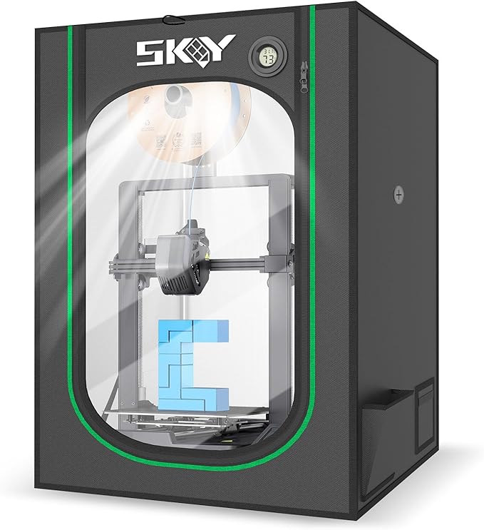New Upgrade 3D Printer Enclosure by Skouphy