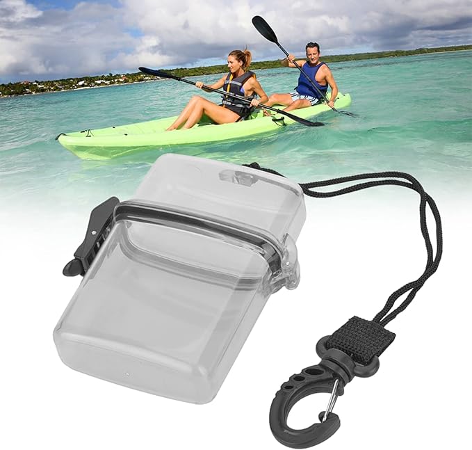 Diving Dry Boxes Diving, Dry Box, Plastic Transparent Underwater Kayak Sealing - Image 5