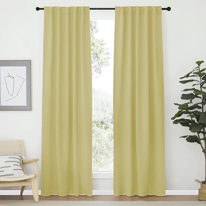 NICETOWN Black Out Curtain Panels by NICETOWN