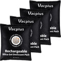 Vacplus 4 Pack 400g Reusable Desiccant Packs by Vacplus