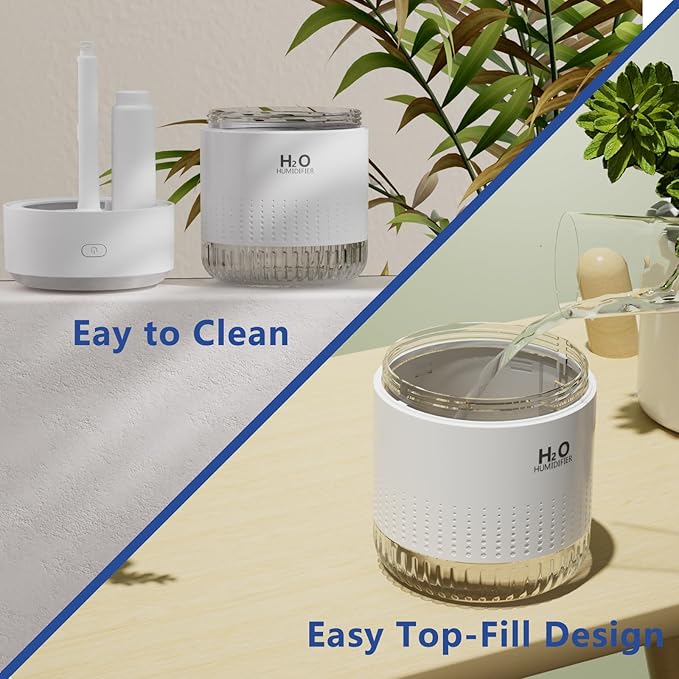 SZO Portable Mini Humidifier, 500ML USB Personal Cool Mist Humidifiers - Image 5