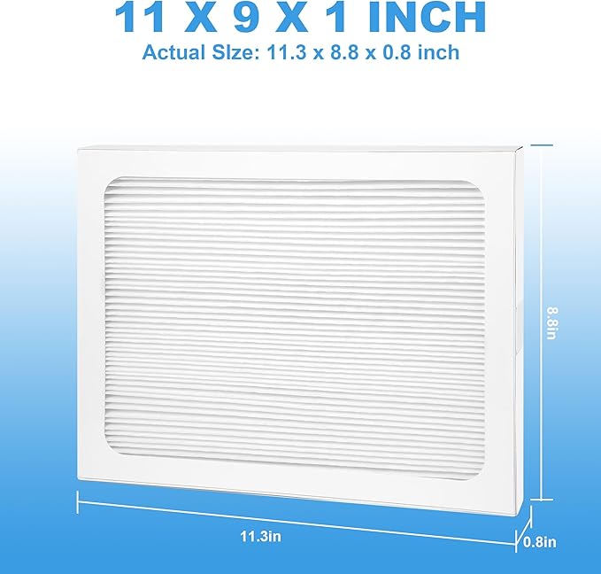 3 Packs 9 x 11 x 1 Dehumidifier Filter MERV 13 Compatible - Image 4