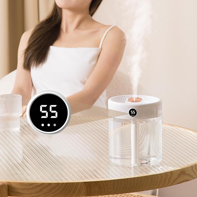2L Double Nozzle Air Humidifier Double Spray Humidifier, Large Humidifier - Image 6