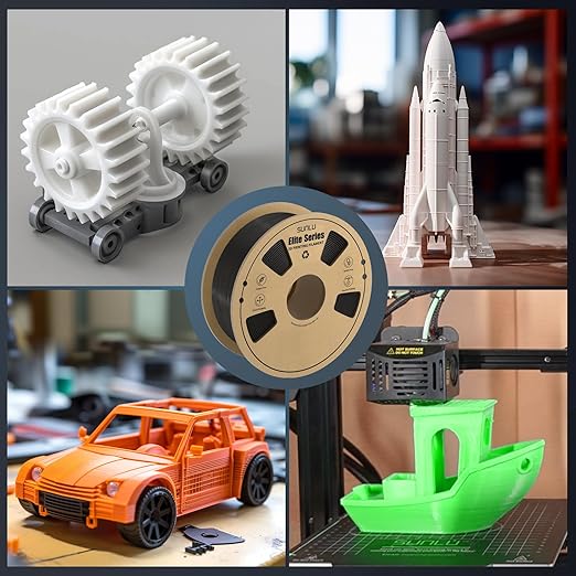 HP PLA Plus Filament 1.75mm, 1kg SUNLU 3D Printer Filament - Image 7