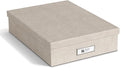 Bigso Oskar Fiberboard Label Frame Document Letter Box by Bigso