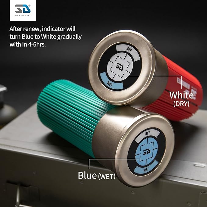 SILENT DRY Cordless Gun Safe Dehumidifier – Reusable Mini Dryer - Image 2