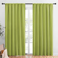 NICETOWN 2 Panels Blackout Curtains, Rod Pocket Thermal Insulated Drapes 84 by NICETOWN