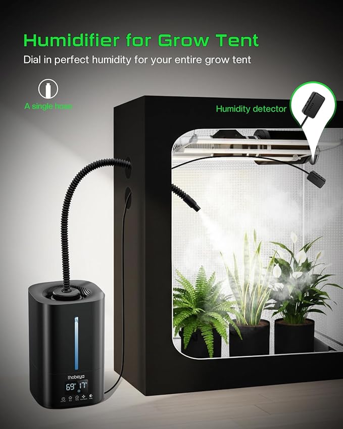 1.32 Gal / 5L Reptile Humidifier Fogger, Timer Function, Humidifier - Image 4