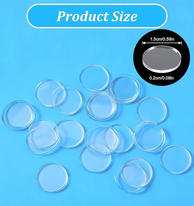 100Pcs Glass Table Top Anti Slip Pads, Anti Slip Silicone Dots Pads - Image 2