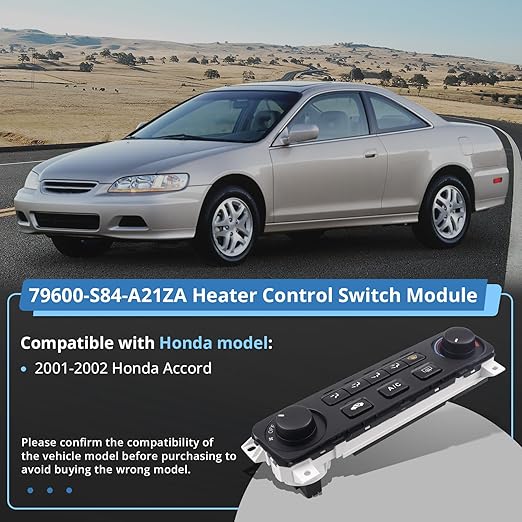 Heater A/C Control Switch, Front Climate Control Module Compatible - Image 2