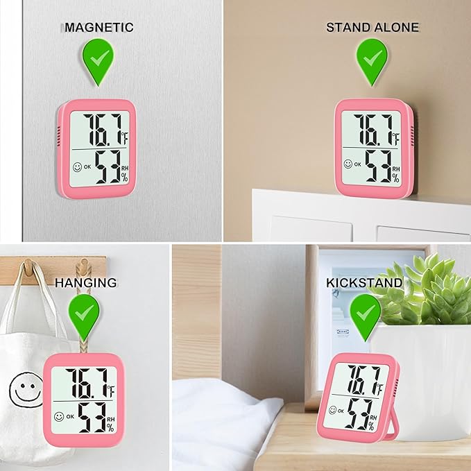 Antonki 2 Pack Room Thermometer - Image 4