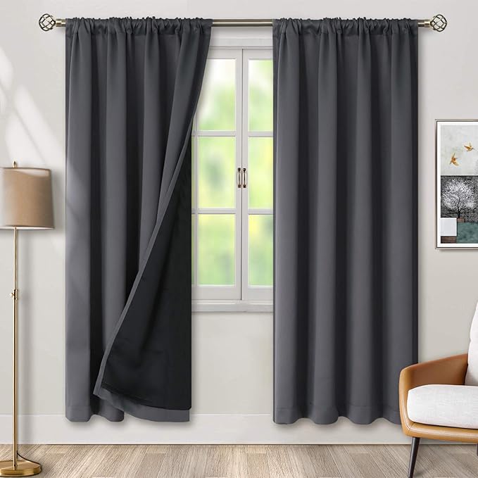 BGment Thermal Insulated 100% Blackout Curtains by BGment