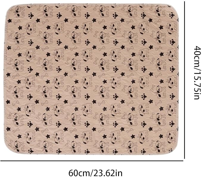 Pee Pads - Fast Absorbent Pet Training Mat, 1 Piece Reusable Washable Absorbent - Image 2