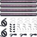 Barrina 1ft Grow Lights for Indoor Plants Full Spectrum, LED Grow Lamp by Barrina