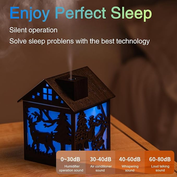 Colorful Cool Mini Humidifier, Cabin styling - Image 3