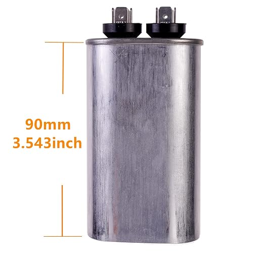 10 uF MFD ±6% 370/440 VAC CBB65 Oval Run Start Capacitor - Image 3