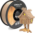 Creality Wood Filament PLA, Dark Brown PLA Filament 1.75mm, Dimensional by Creality