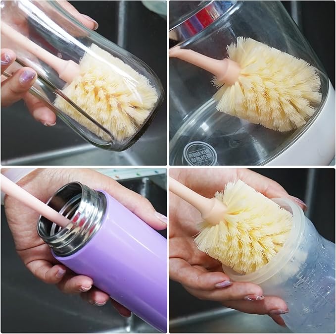 Long Bottle Brush, 12.59 in Bendable Cleaner Brushes - Image 7