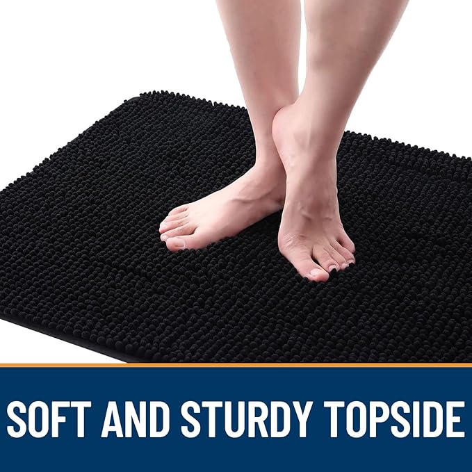 OLANLY Dog Door Mat for Muddy Paws 47x20, Absorbs Moisture and Dirt, Absorbent - Image 4