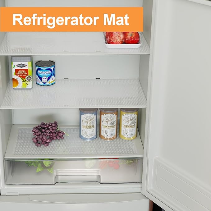 Clear Shelf Liners for Kitchen Cabinets: 17.7 Inch Wide Waterproof Drawer Liner - Image 4