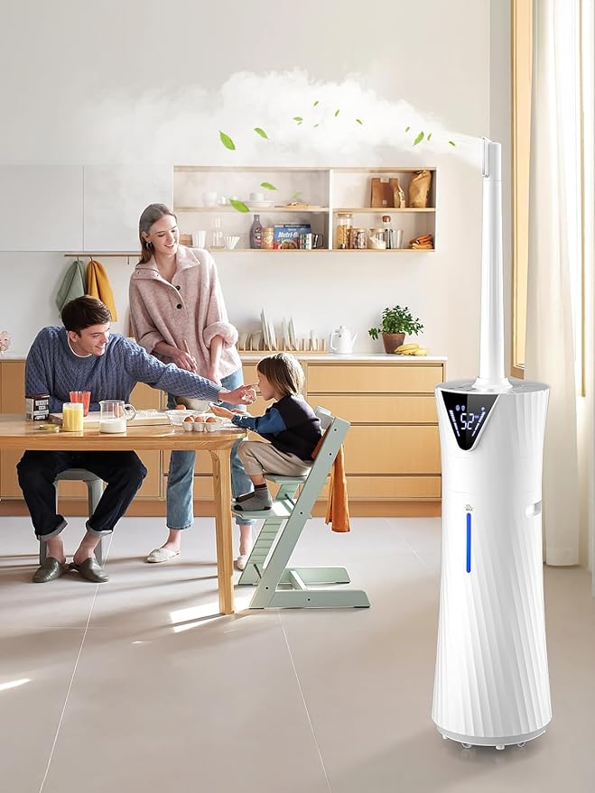 17L/4.5Gal Humidifier Large Room, Smart Quiet Ultrasonic Cool Mist Humidifiers - Image 8