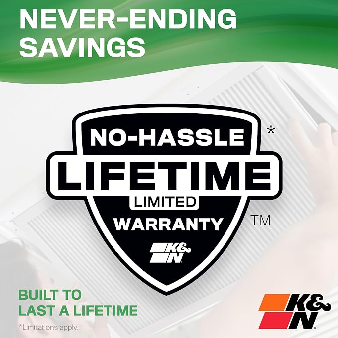 K&N 16X20X1 HVAC Furnace Air Filter, Lasts a Lifetime, Merv 13, the Last HVAC - Image 7