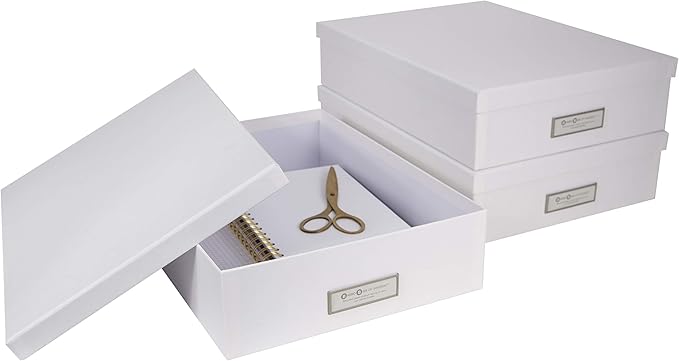 Bigso Oskar Fiberboard Label Frame Document Letter Box - Image 6