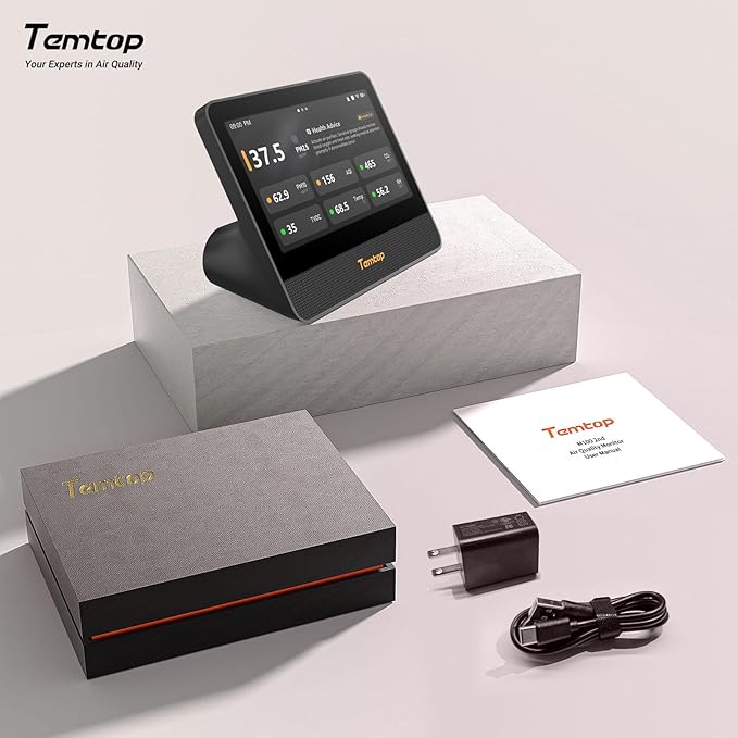 Temtop M100 2nd Gen Air Quality Monitor - Image 9