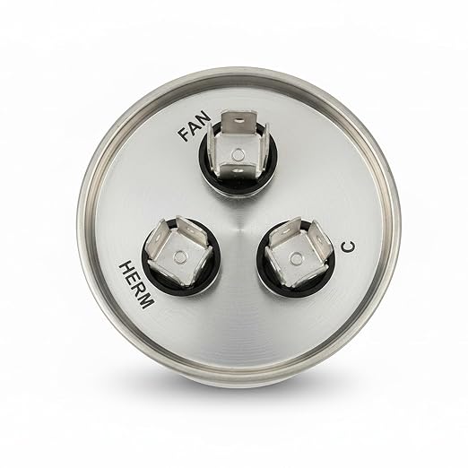 ClimaTek 60 + 5 MFD 370/440 Volt Dual Run Round Capacitor CAP99-6054R | 60/5 VAC - Image 7
