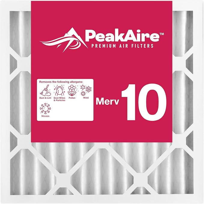 Merv 10 Standard 24" x 24" x 2" Air Filter by PeakaireFIlters