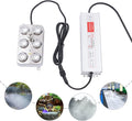 YIYIBYUS Ultrasonic Mist Maker 6 Head Mister Foggers Rockery Pool Water by YIYIBYUS