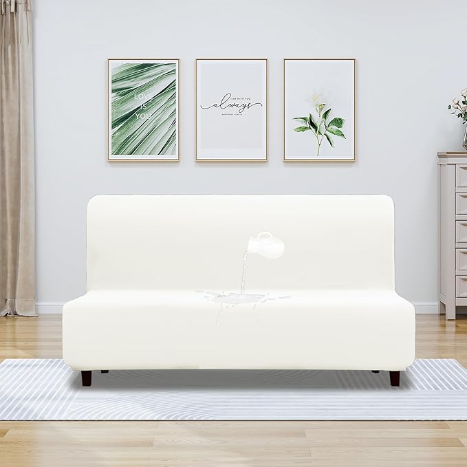 PureFit 100% Dual Waterproof Futon Cover, Waterproof Couch Cover - Image 2