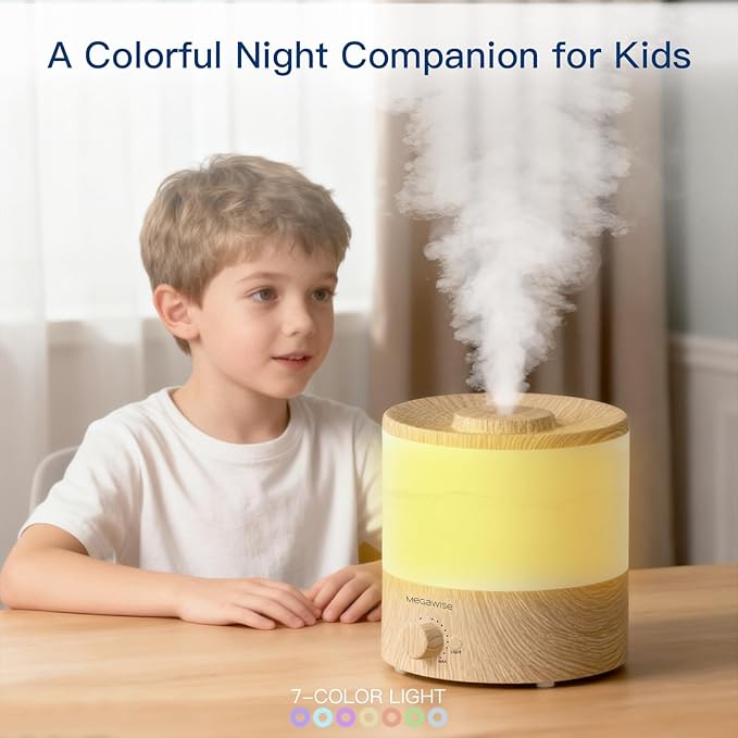 MEGAWISE 2 Pack1.5L Cool Mist Humidifier 2-Pack - Image 6