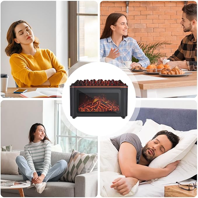Genérico Aroma Diffuser with Fireplace Effect – 160 ml Ultrasonic Silent 7 - Image 5