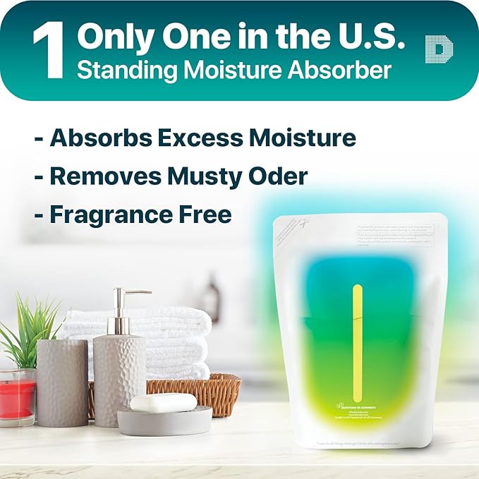 Dry & Dry [9 Packs Standing Moisture Absorbers to Control Excess Moisture - Image 2