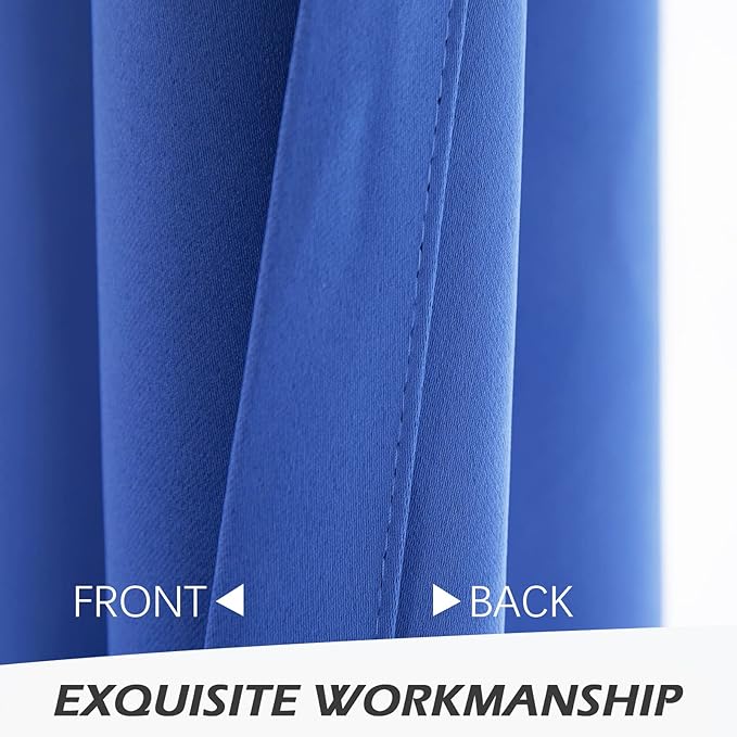 MYSKY HOME Grommet top Thermal Insulated Window Blackout Curtains - Image 6