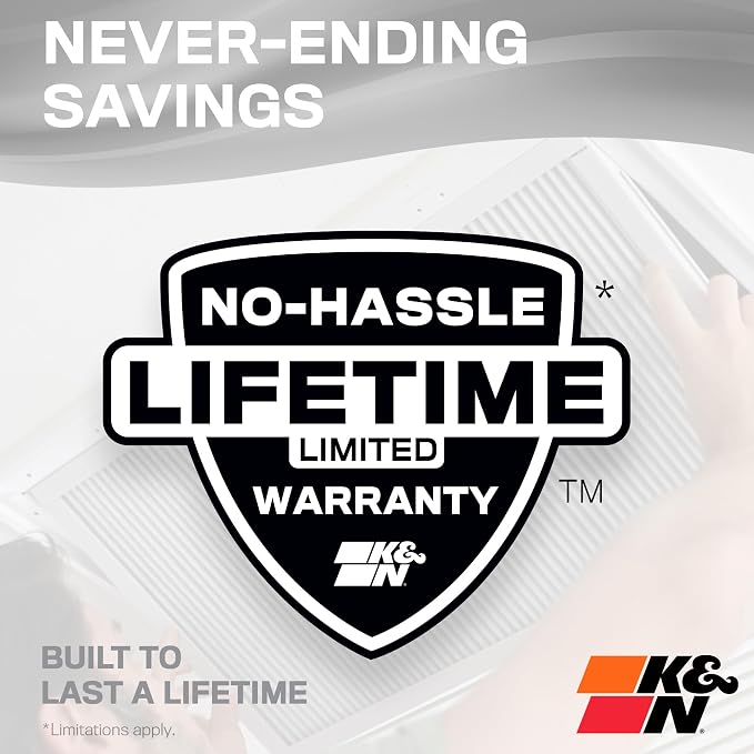K&N 14X14X1 HVAC Furnace Air Filter, Lasts a Lifetime, Merv 8, the Last HVAC - Image 7