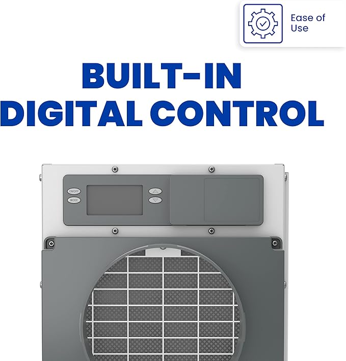AprilAire E070 Pro 70-Pint Crawl Space Dehumidifier + Model 76 Wall Mount - Image 9