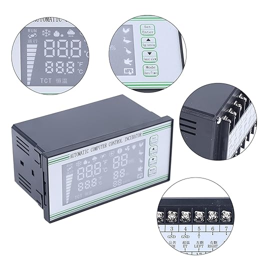 Xm-18S Egg Poultry Incubator System, 110V Automatic Egg Incubator Controller - Image 2