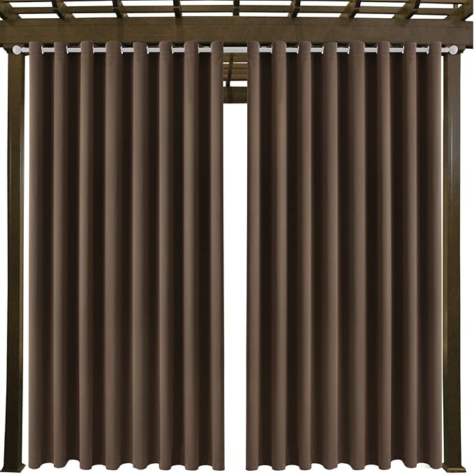 DIVA EN CAMINO DEC Outdoor Patio Curtain Waterproof Darkening Thermal Insulated - Image 9