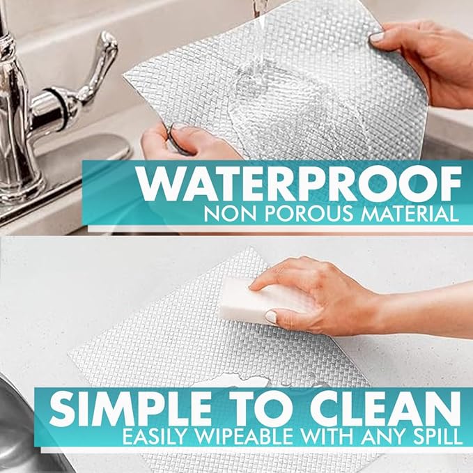 Shelf Liner, Drawer Liner & Kitchen Cabinet Liner – Thick Waterproof Rubber - Image 2