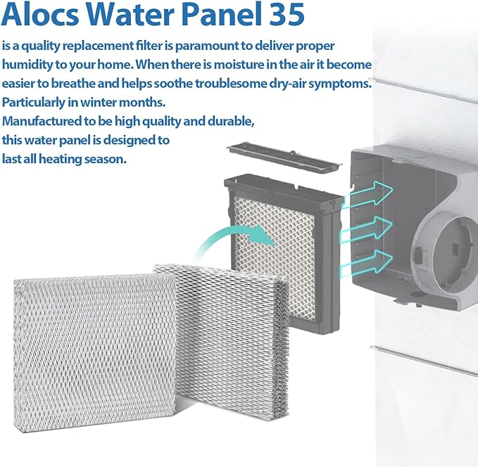 35 Water Panel Humidifier Filter Pad Replacement - Image 7