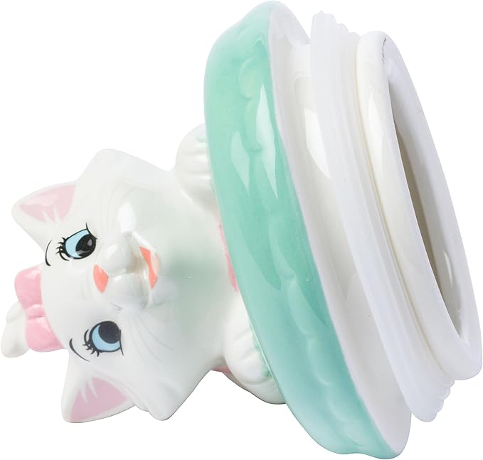 Silver Buffalo Disney The Aristocats Small Sculpted Ceramic Snack Jar Featuring - Image 6